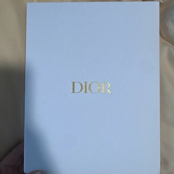 Dior Blue and Cream Women's Accessory Set - Picture 5 of 5